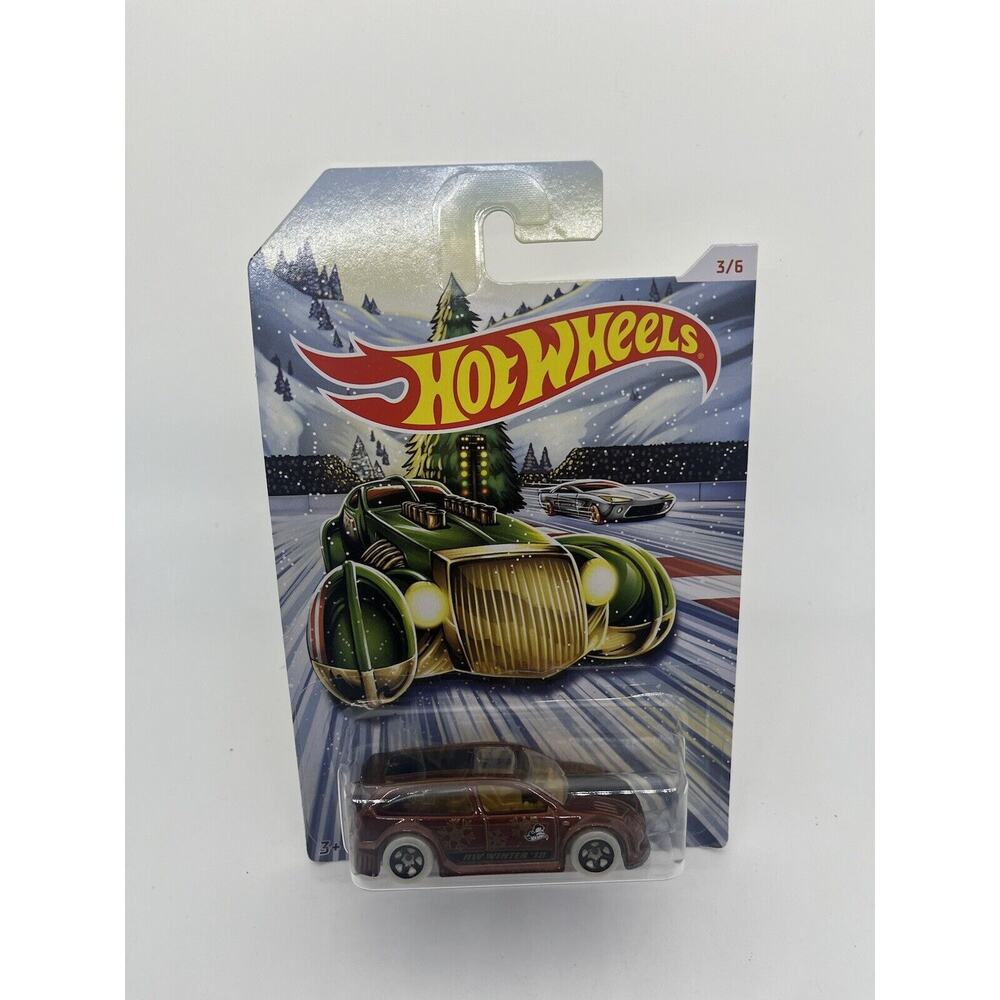 2019 HOT WHEELS 2019 CHRISTMAS HOLIDAY HOT RODS 3/6 AUDACIOUS BROWN